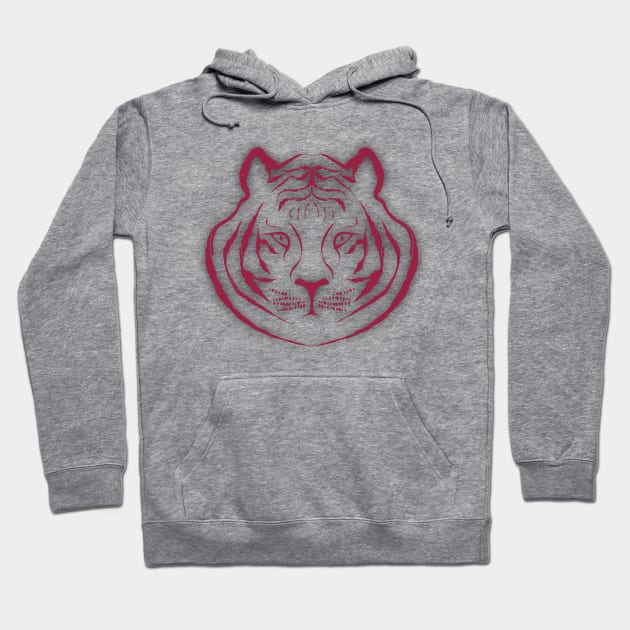 Tiger. Symbol of the new year 2022 Hoodie by lakokakr